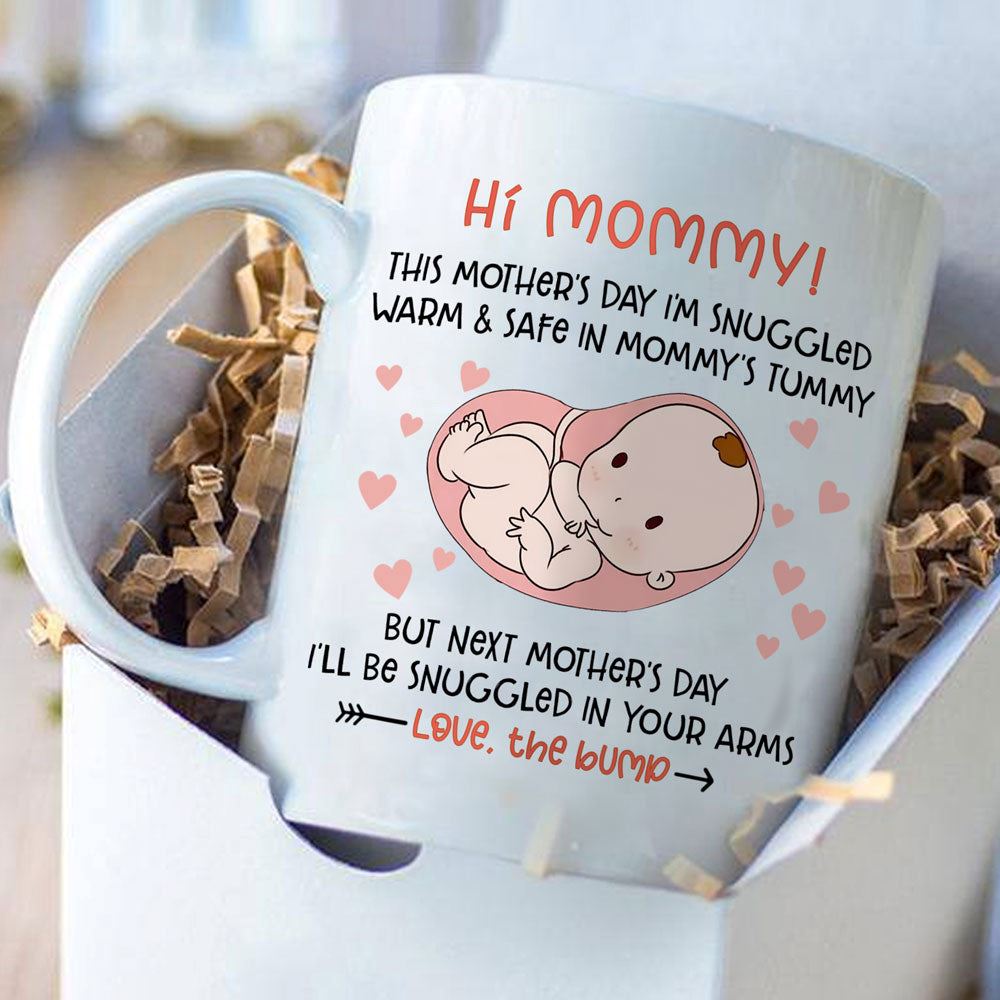 Coolspod - Hi Mommmy Love The Bump Mothers Day Mug