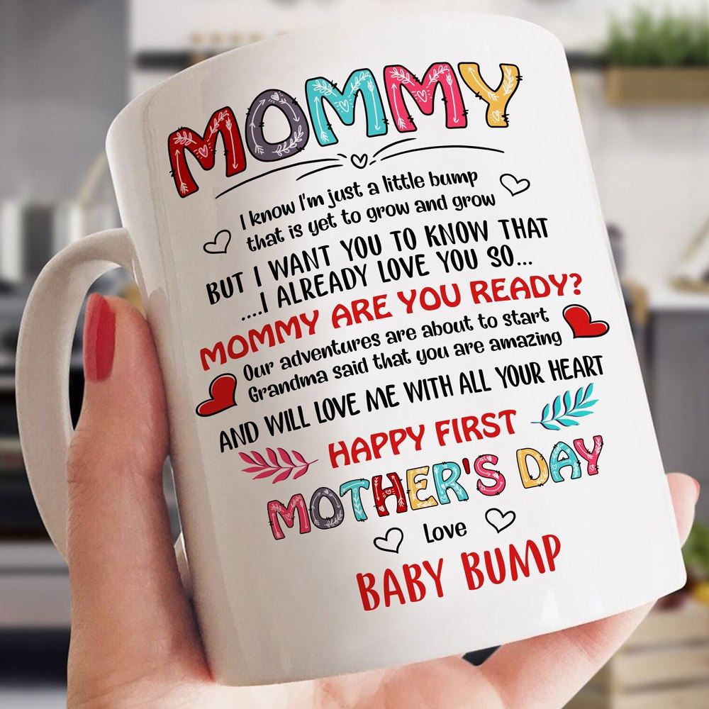 Coolspod - Mommy I Love You Mothers Day Mug