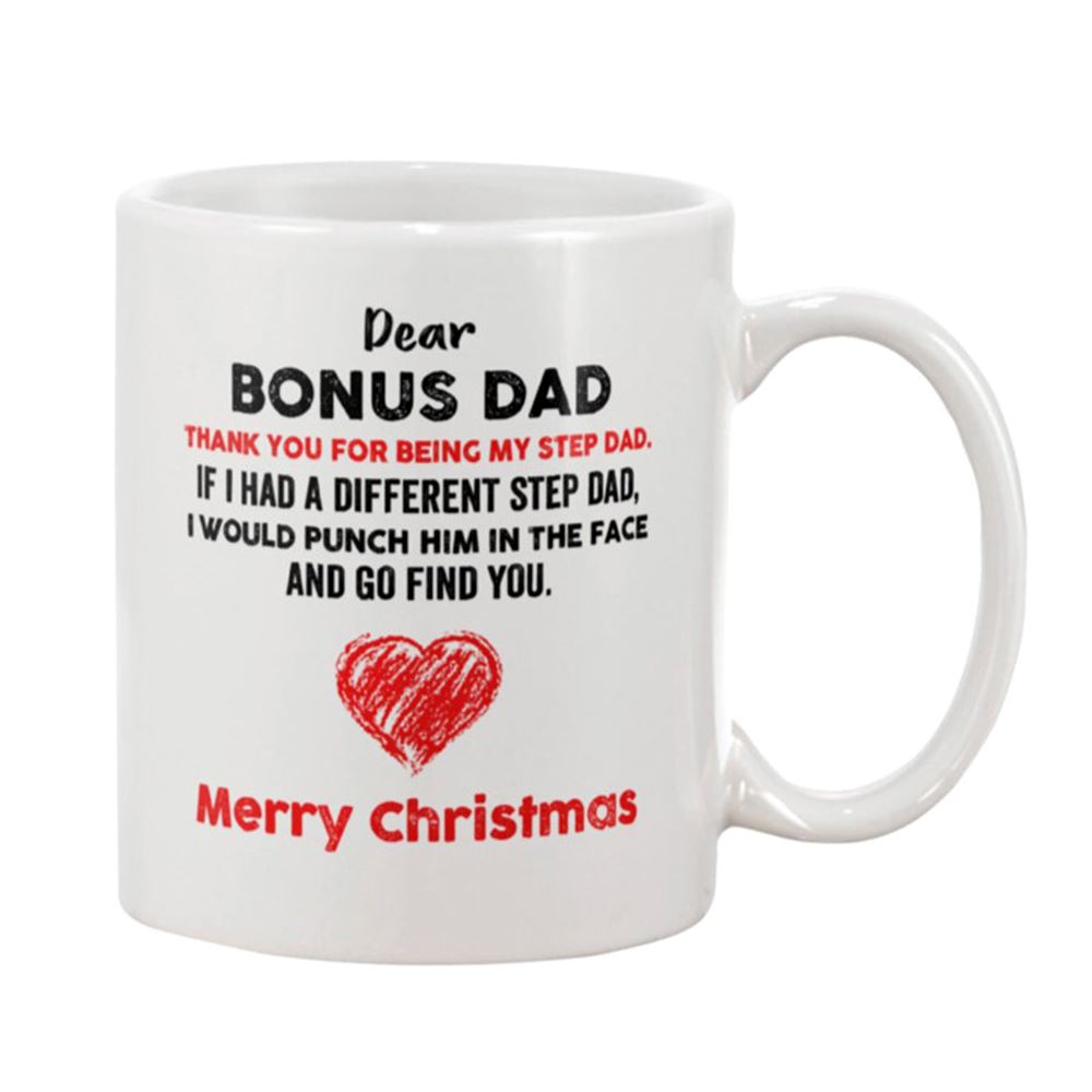 Dear Bonus Dad-merry Christmas