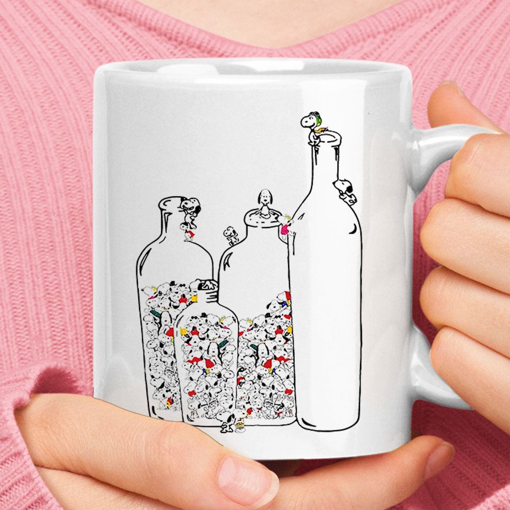 Every Mini Snoopy Inside Bottles Mug