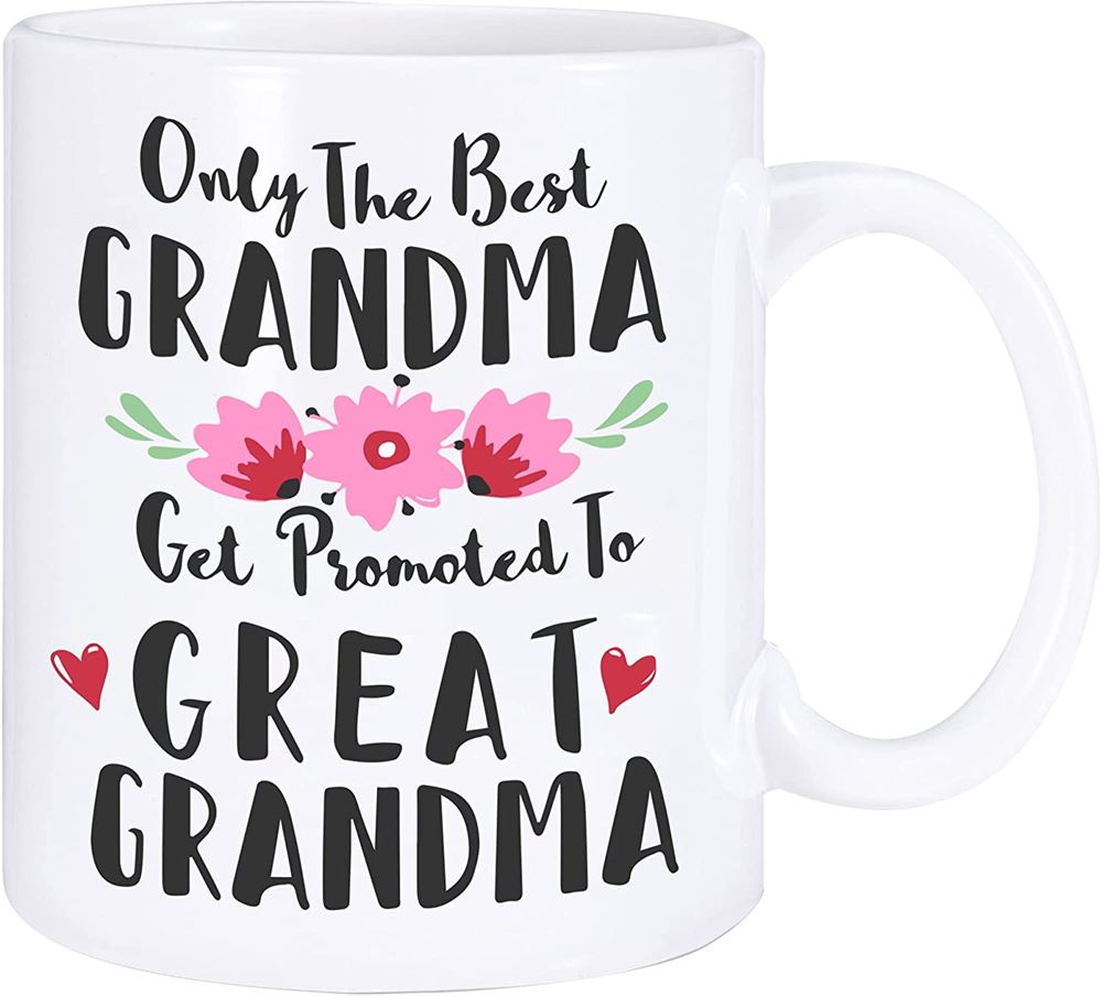 First Time Great Grandma Gifts-promoted To Great Grandmother Coffee Mug-great Grandparents Baby Anno