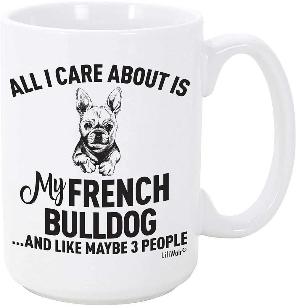 French Bulldog Mom Gifts Mugs For Christmas Women Men Dad Decor Lover Decorations Stuff I Love Frenc