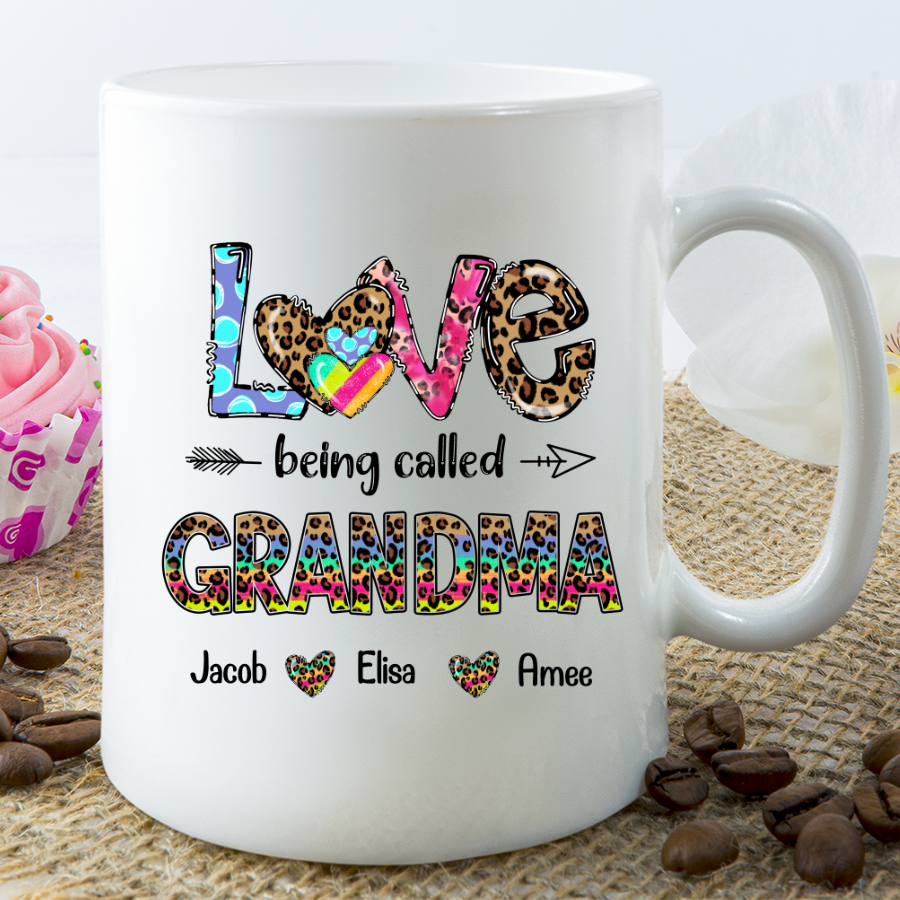 Gift To Grandma Mug For Grandma Love Being Called Grandma Present To My Grandma Gigi Mug