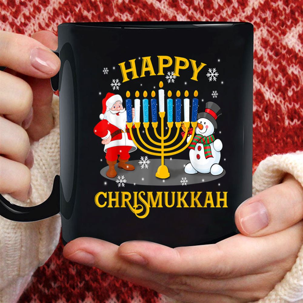 Happy Chrismukkah Funny Hanukkah Christmas Jewis Gifts Xmas T Shirt