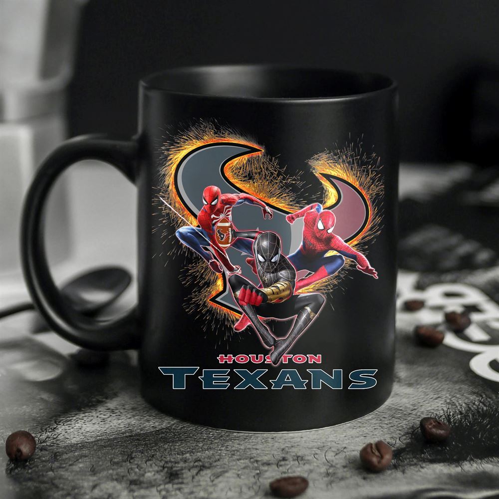 Houston Texans Spider Man No Way Home Mug