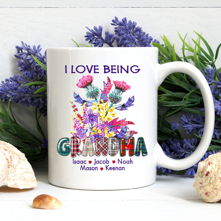 I Love Being Grandma Gifts Mothers Day Mug