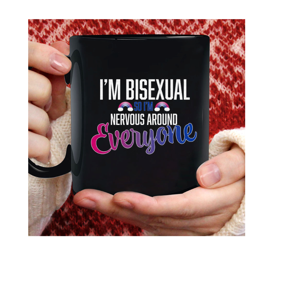 Im Bisexual So Im Nervous Gay Pride Lgbtq Mug