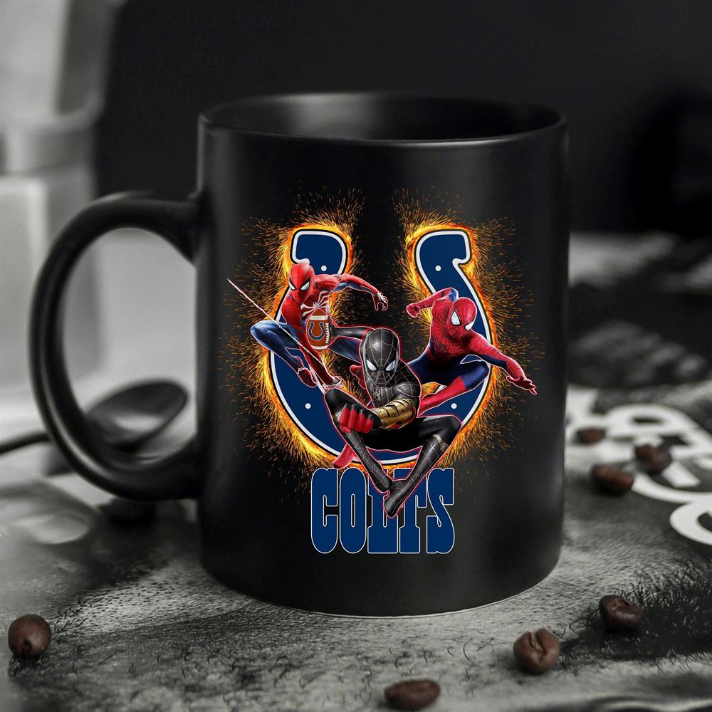 Indianapolis Colts Spider Man No Way Home Mug