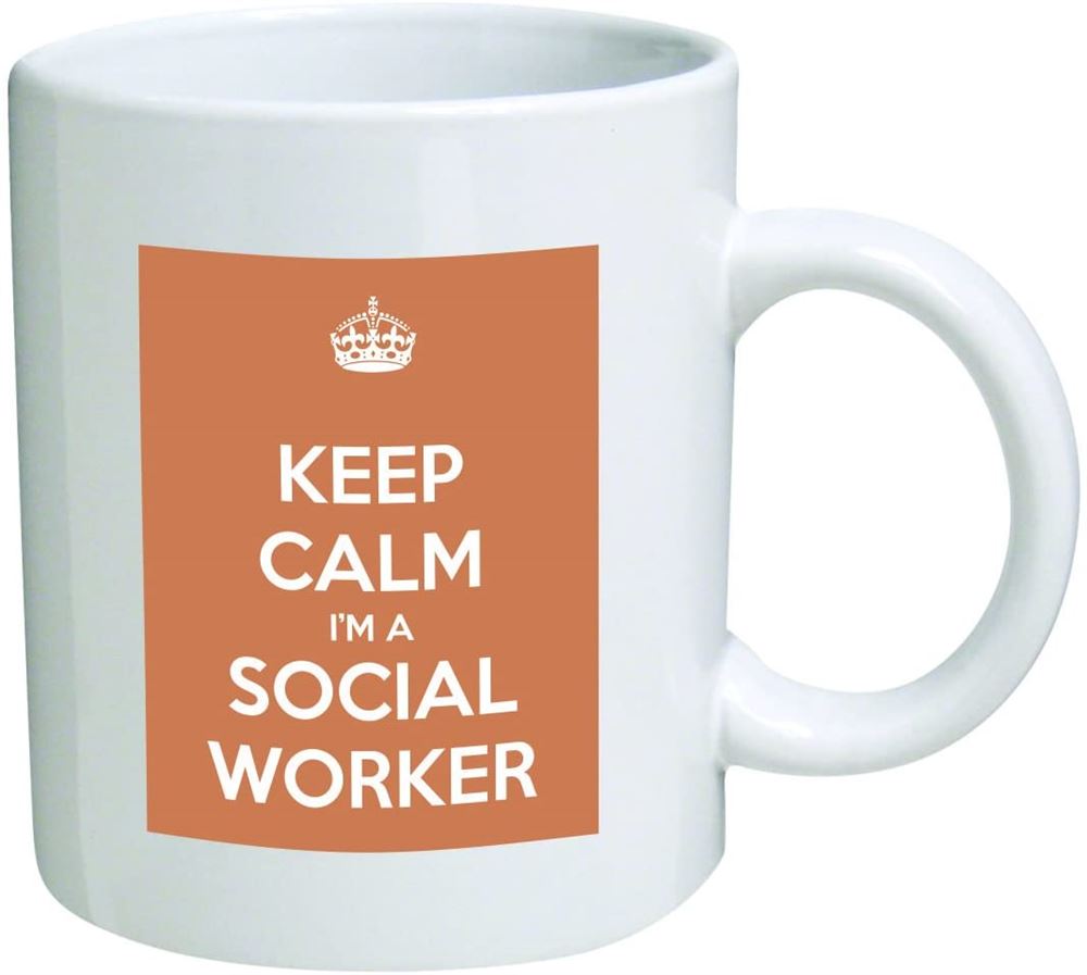 Keep Calm Im A Social Worker Coffee Mug Great Office Novelty