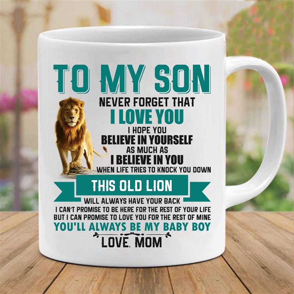 Lion Gift For Your Son Mug