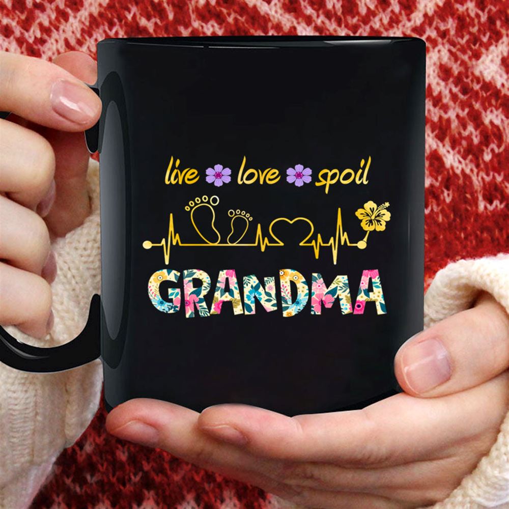 Live Love Spoil Grandma New