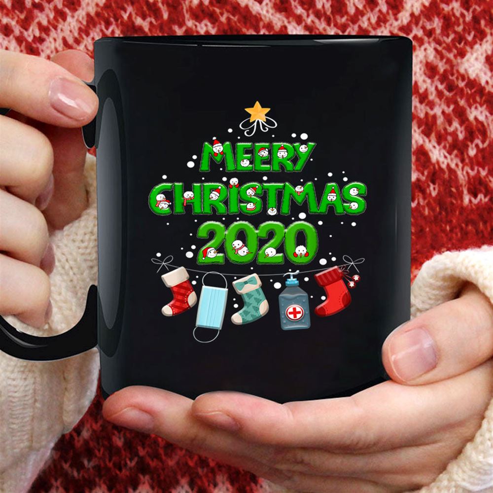 Merry Quarantine Christmas 2020 Pajamas Family Matching Xmas T Shirt