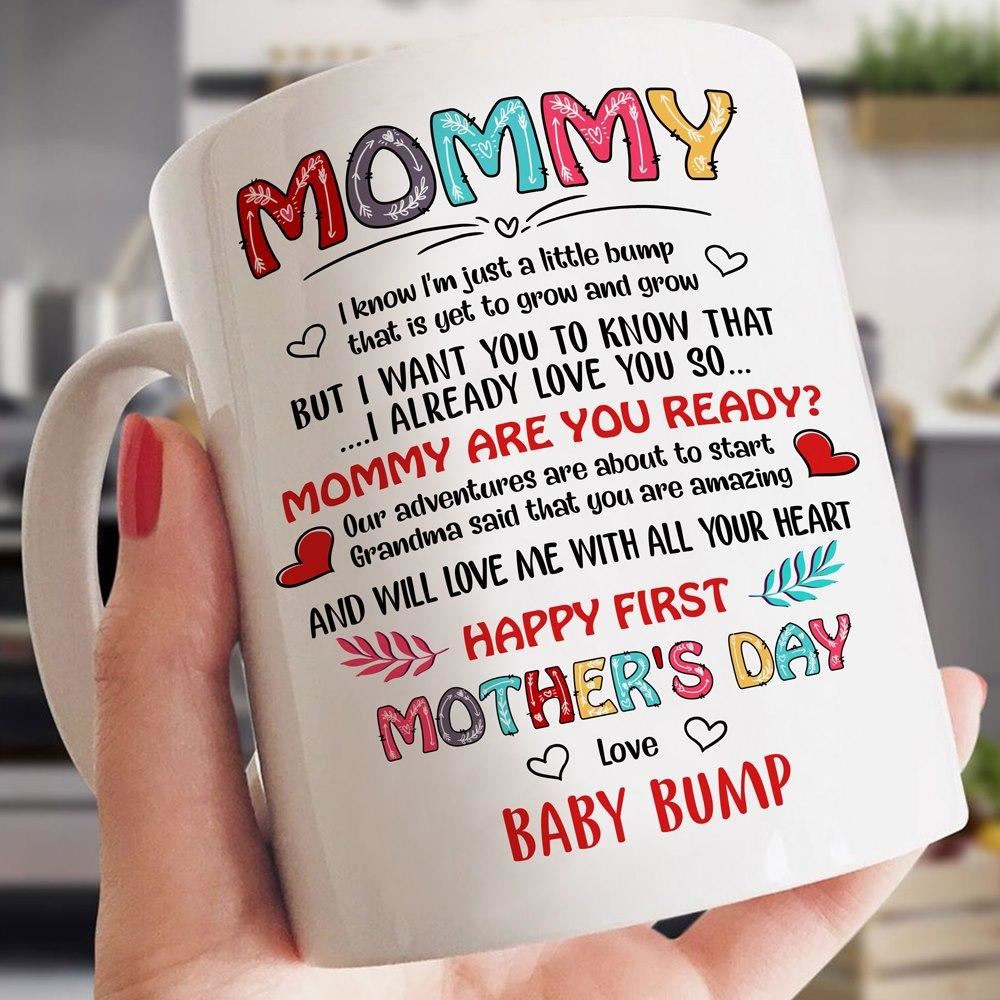 Mothers Day Gift Gift For Mom Mommy Happy First Mothers Day Mug