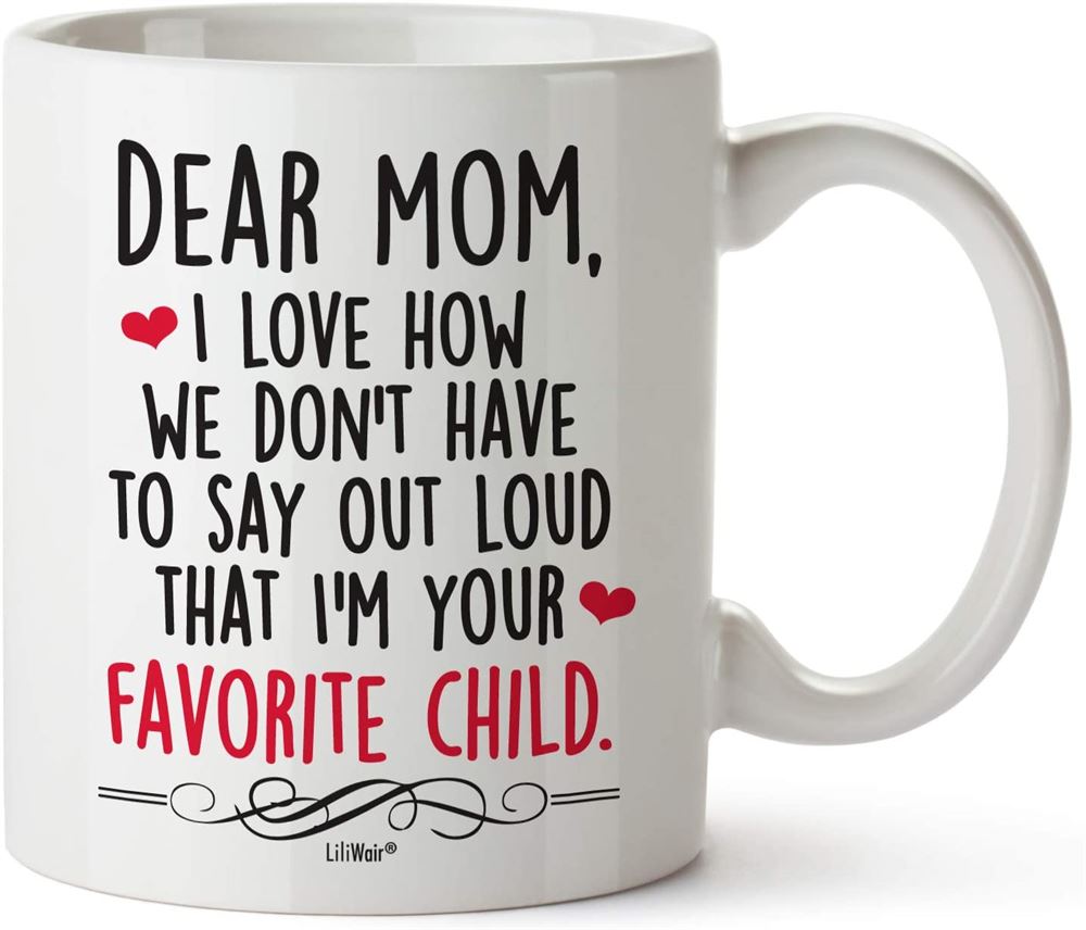 Mothers Day Gifts For Mom Gift Funny Birthday Coffee Cup Mugs From Daughter Son Mothers Day Mug Pre