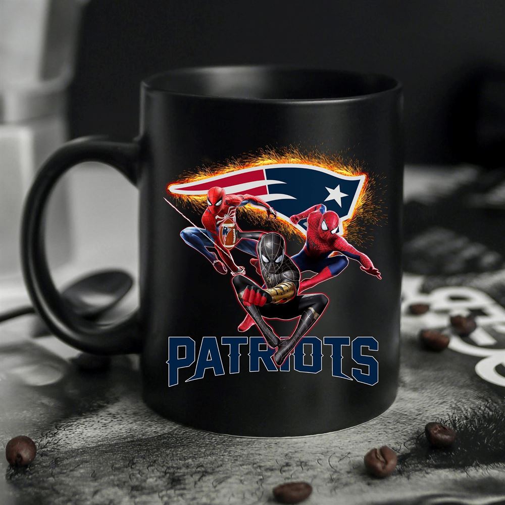 New England Patriots Spider Man No Way Home Mug