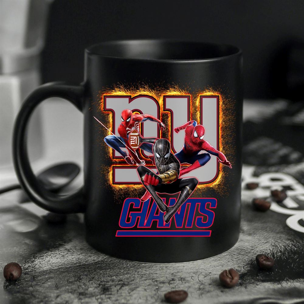 New York Giants Spider Man No Way Home Mug