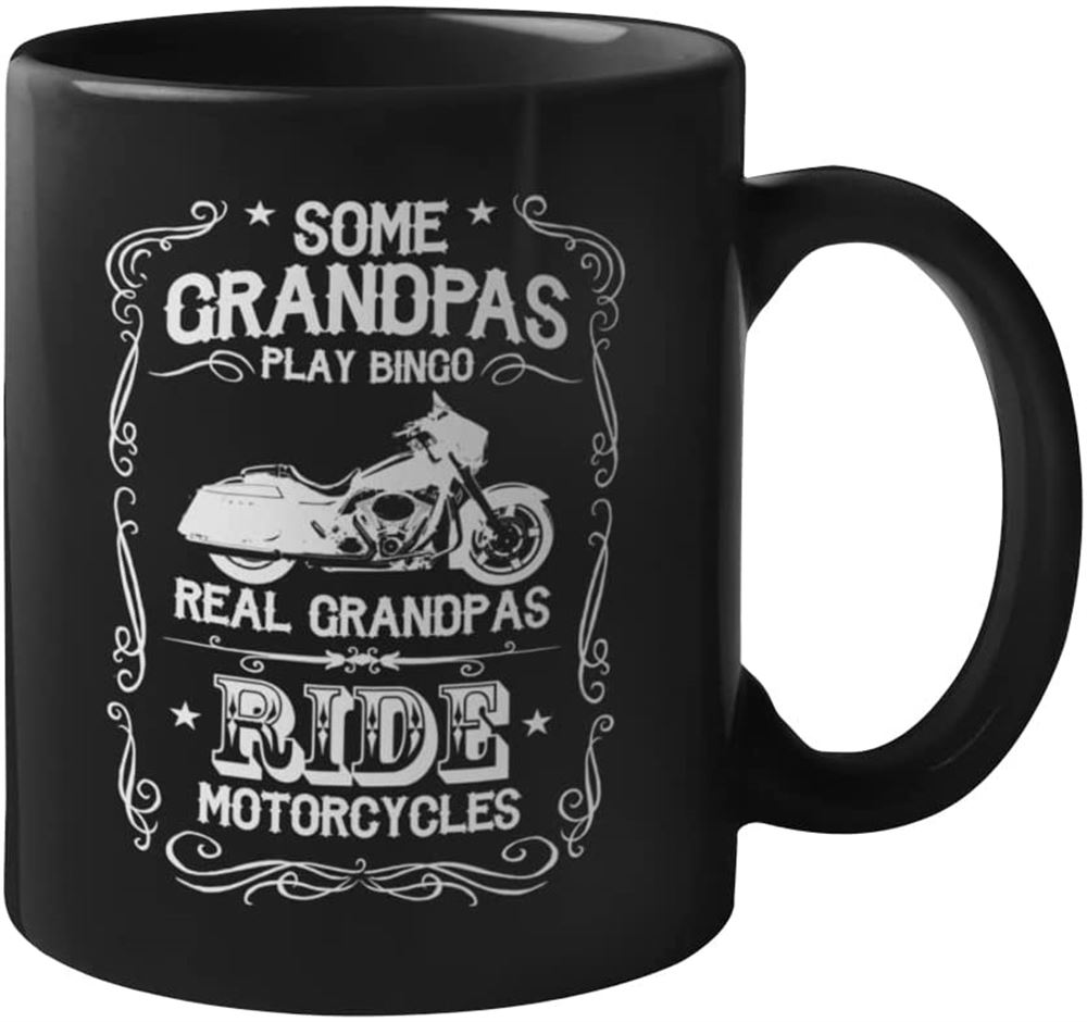 Real Grandpas Ride Motorcycles Coffee Mug