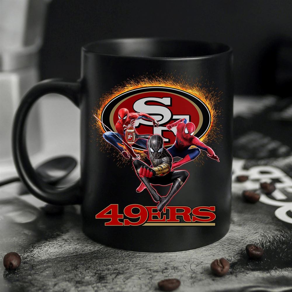 San Francisco 49ers Spider Man No Way Home Mug