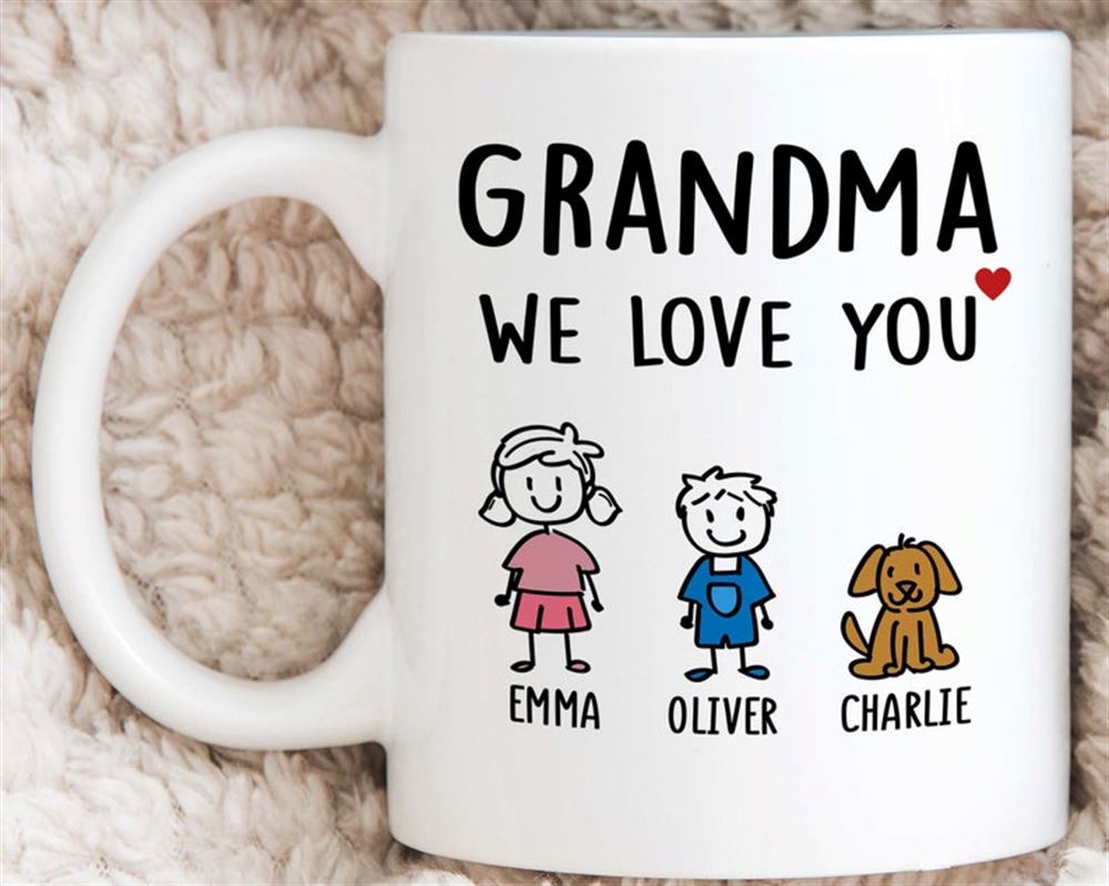 Shopcoolpod Grandma Mug Funny Mothers Day Gift From Granddaughter Grandson Best Grandma Coffee Mug G