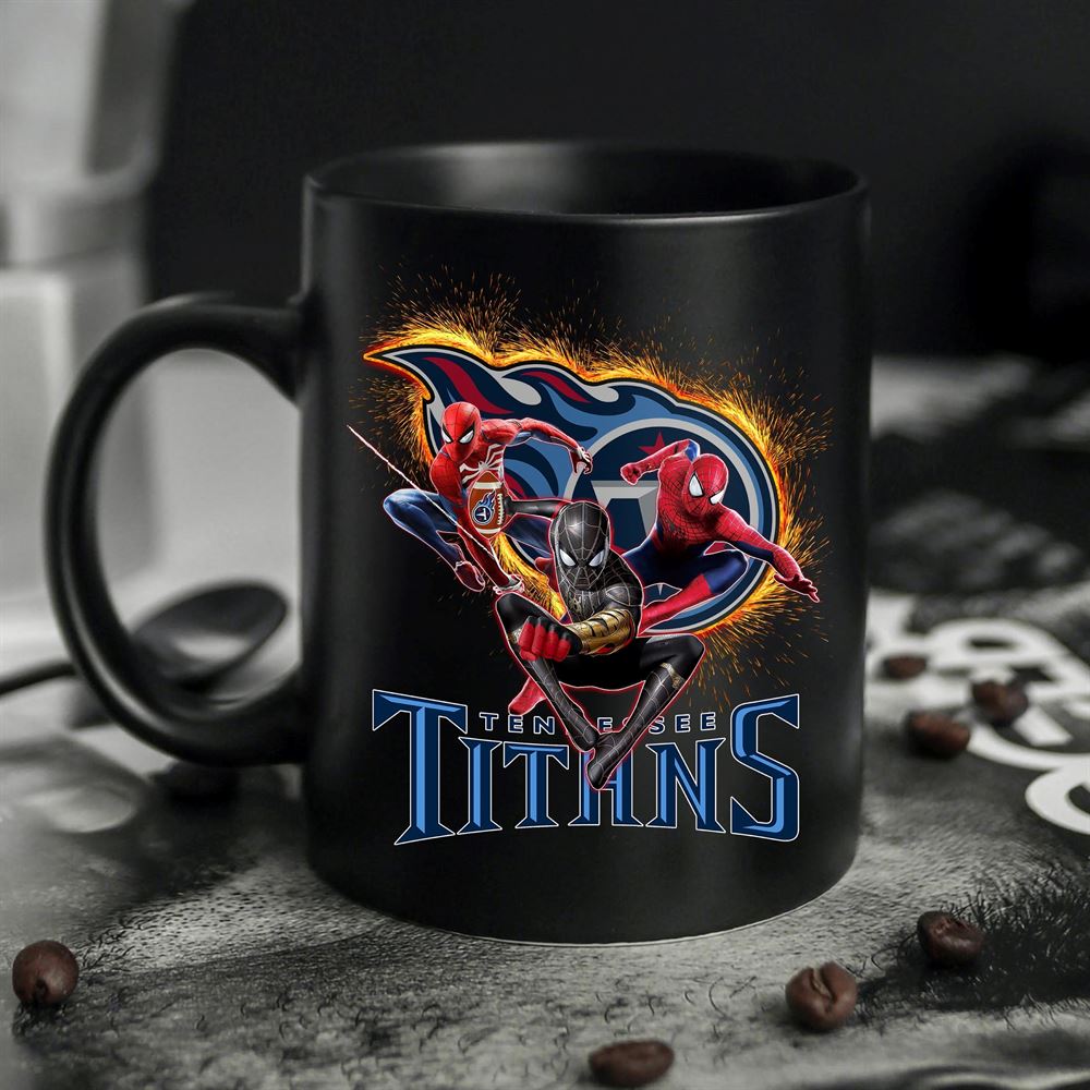 Tennessee Titans Spider Man No Way Home Mug