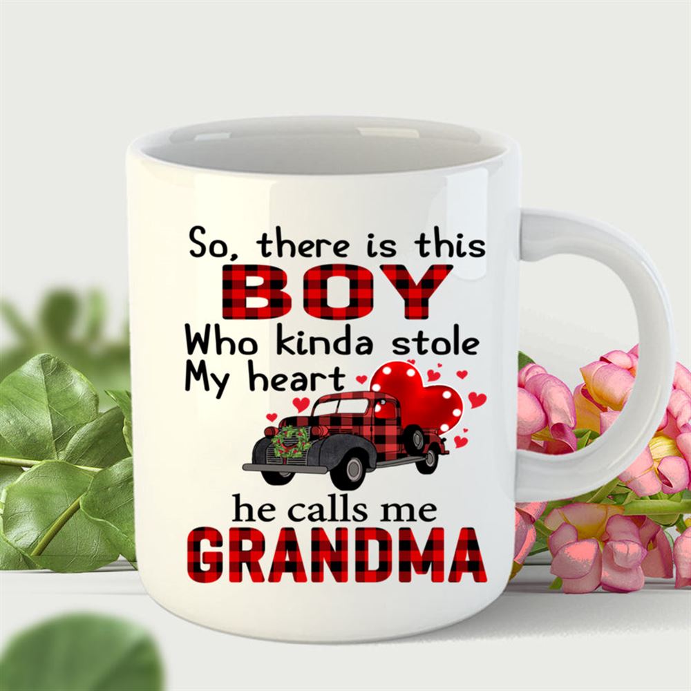 There Is This Boy He Calls Me Grandma Christmas Truck