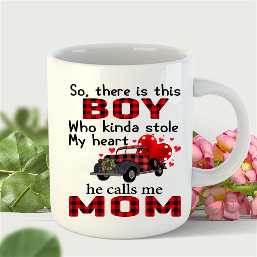 There Is This Boy He Calls Me Mom Christmas Truck