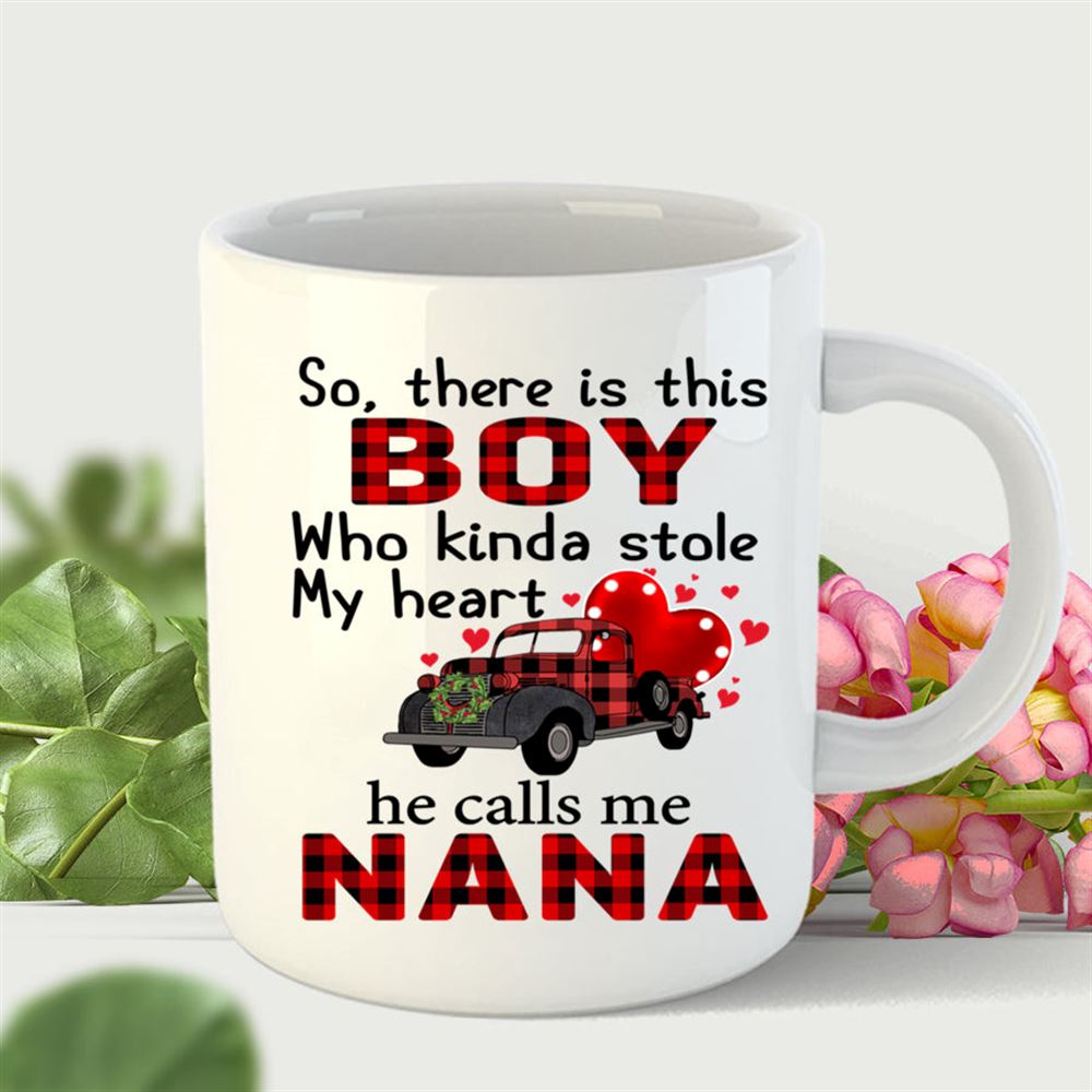 There Is This Boy He Calls Me Nana Christmas Truck