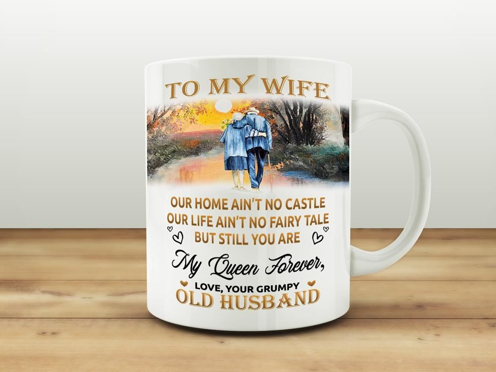 Valentines Day Gift Gift For Wife To My Wife My Queen Forever Mug