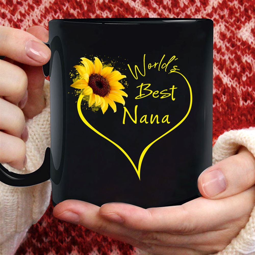 Worlds Best Nana Love Flower