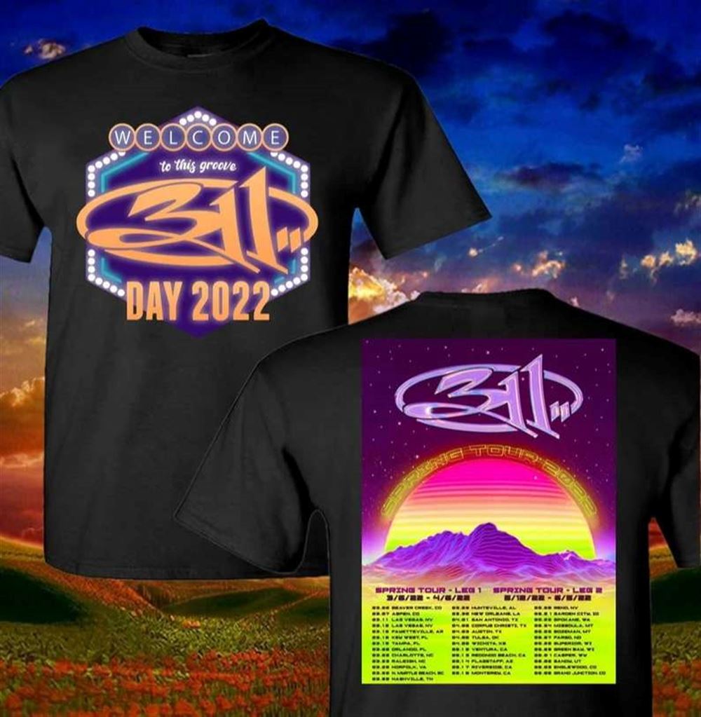 311 Music Summer World Tour 2022 T-shirt