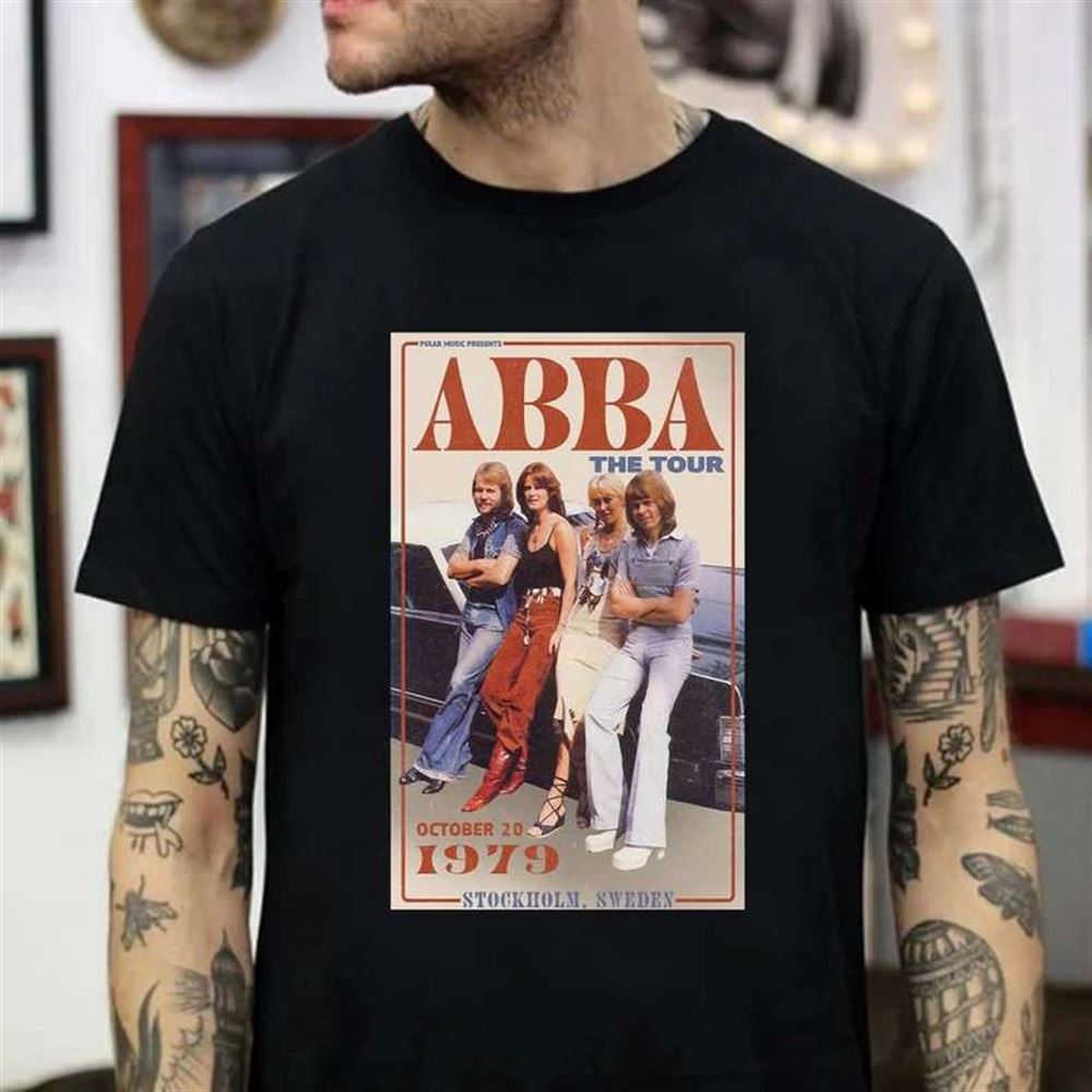 Abba The Tour 1979 Vintage T-shirt