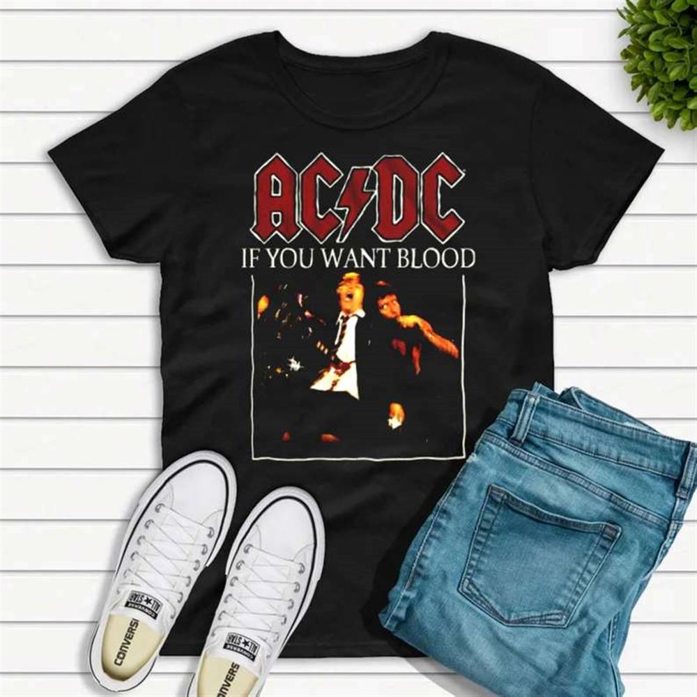 Acdc If You Want Blood T-shirt