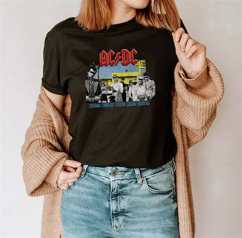 Acdc Rock Band T-shirt Merch