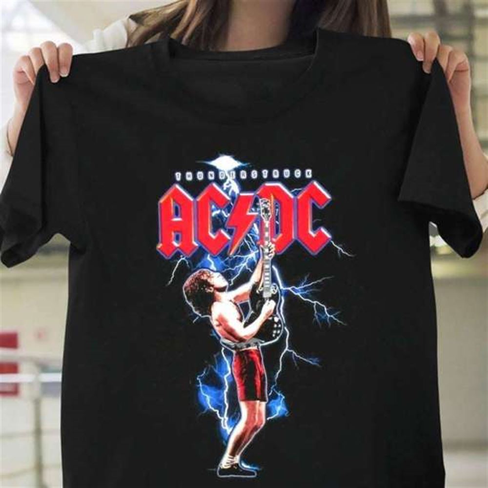 Acdc Thunderstruck Ft Lauderdale Event 2016 Angus T-shirt Merch