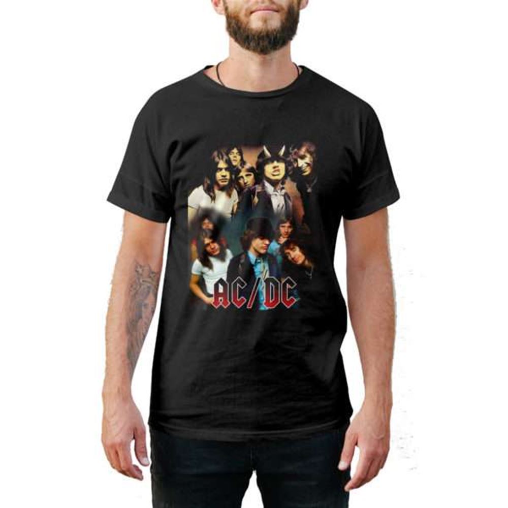 Acdc Vintage Retro T Shirt