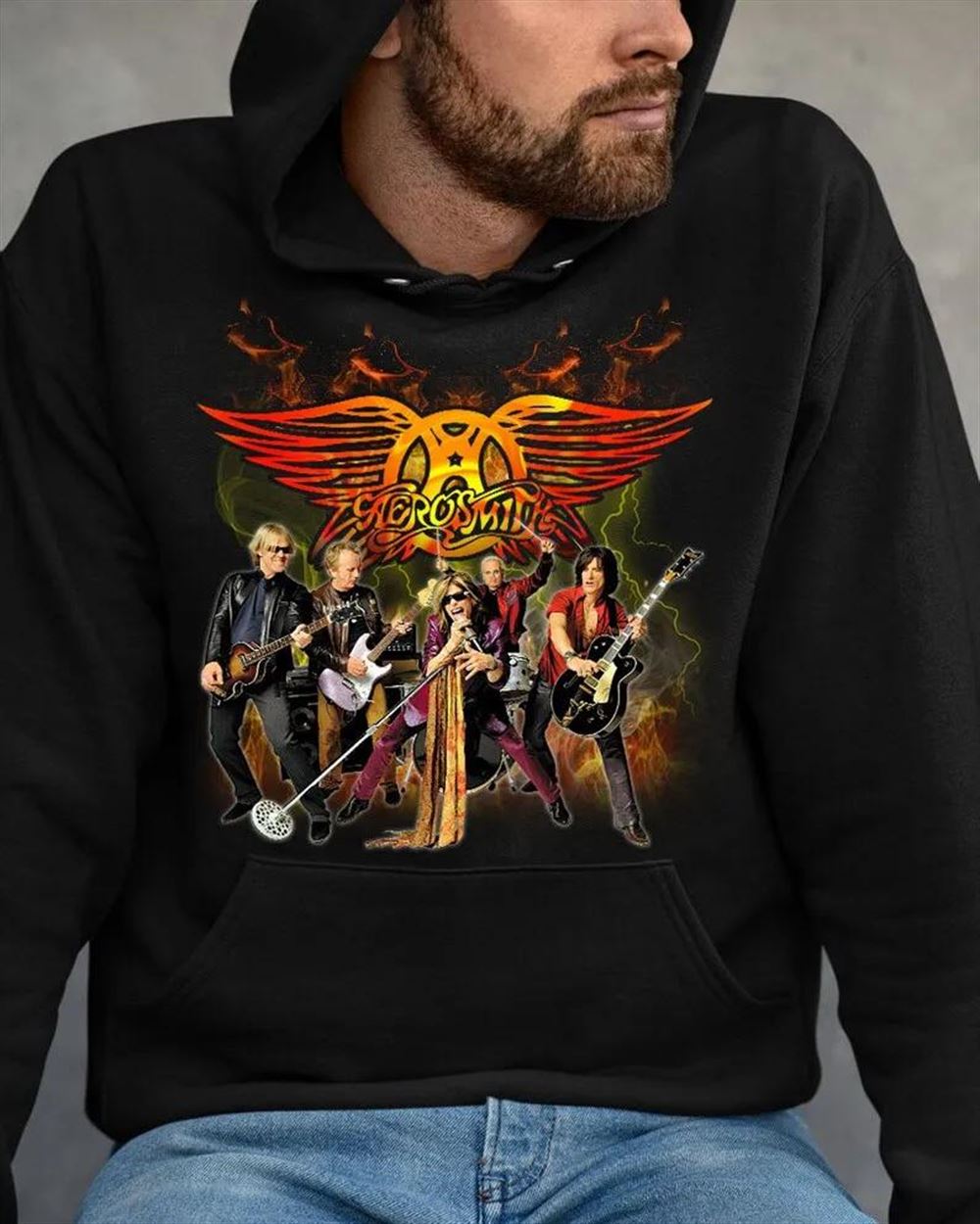 Aerosmith Rock Band Vintage Style T-shirt