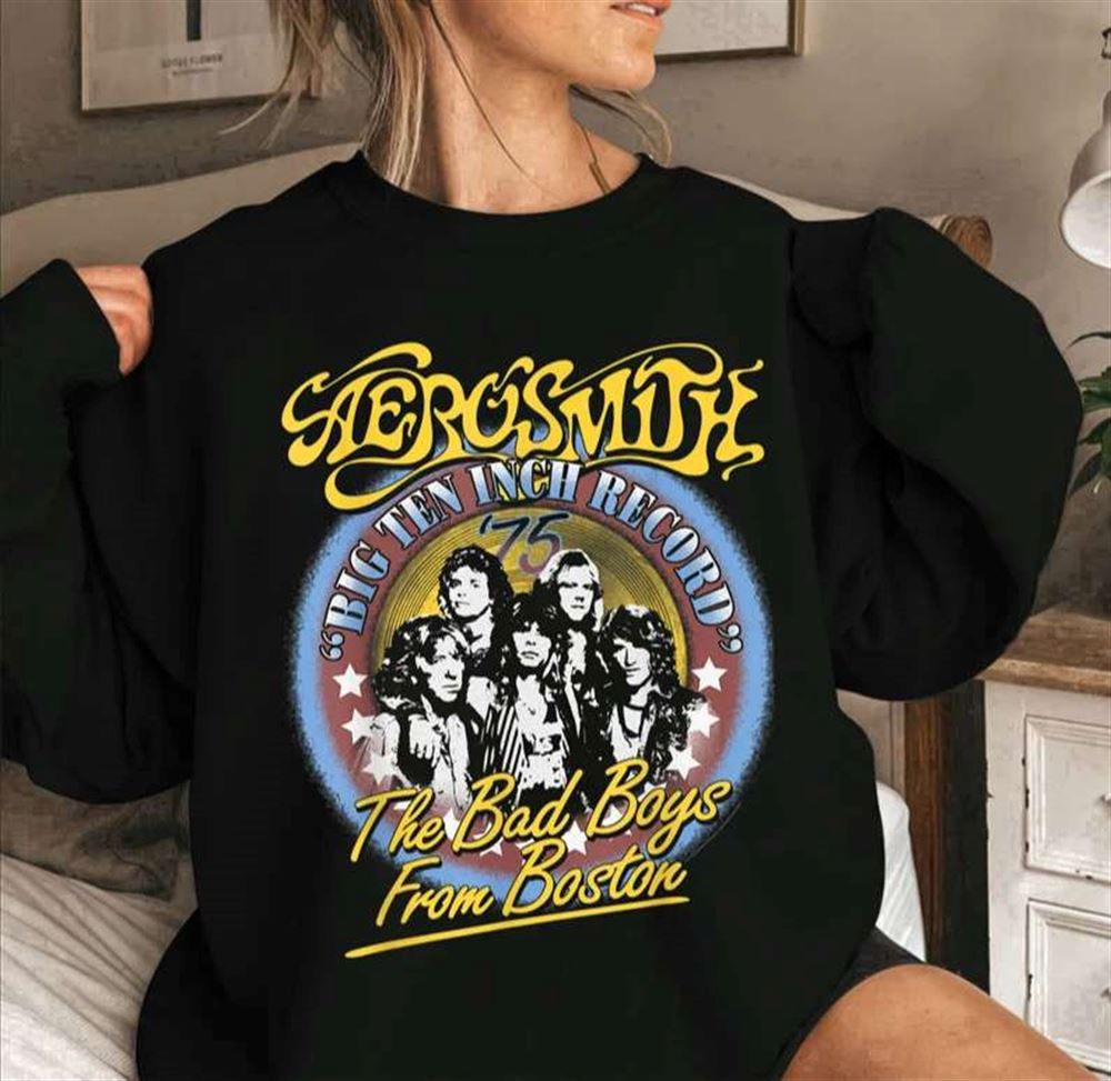 Aerosmith The Bad Boys From Boston T-shirt