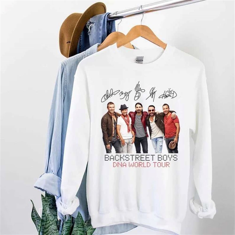 Backstreet Boys Dna World Tour Band Shirt