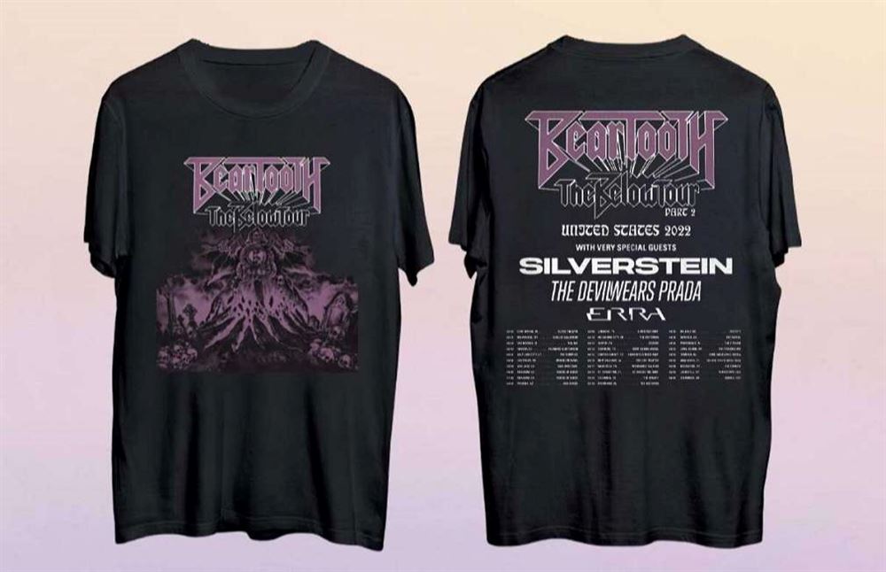 Beartooth The Below Tour Part 2 United States 2022 Shirt