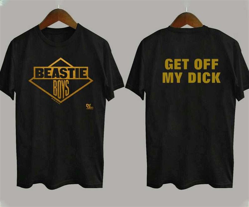 Beastie Boys Get Off My Dick Run Dmc Rap Tour T Shirt