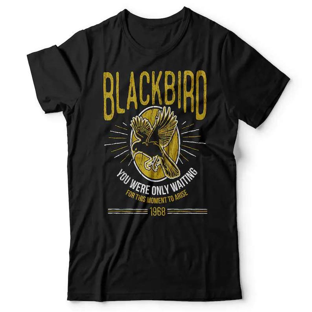 Beatles Band Blackbird Unisex T Shirt