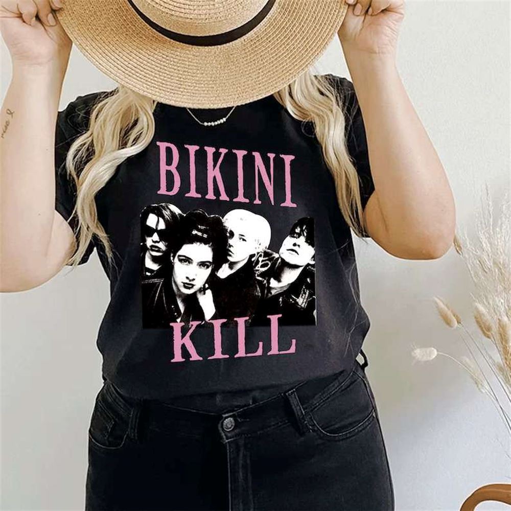 Bikini Kill T-shirt Rock Band