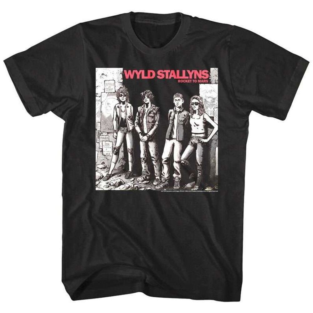 Bill Teds Wyld Stallyns Album Cover T-shirt