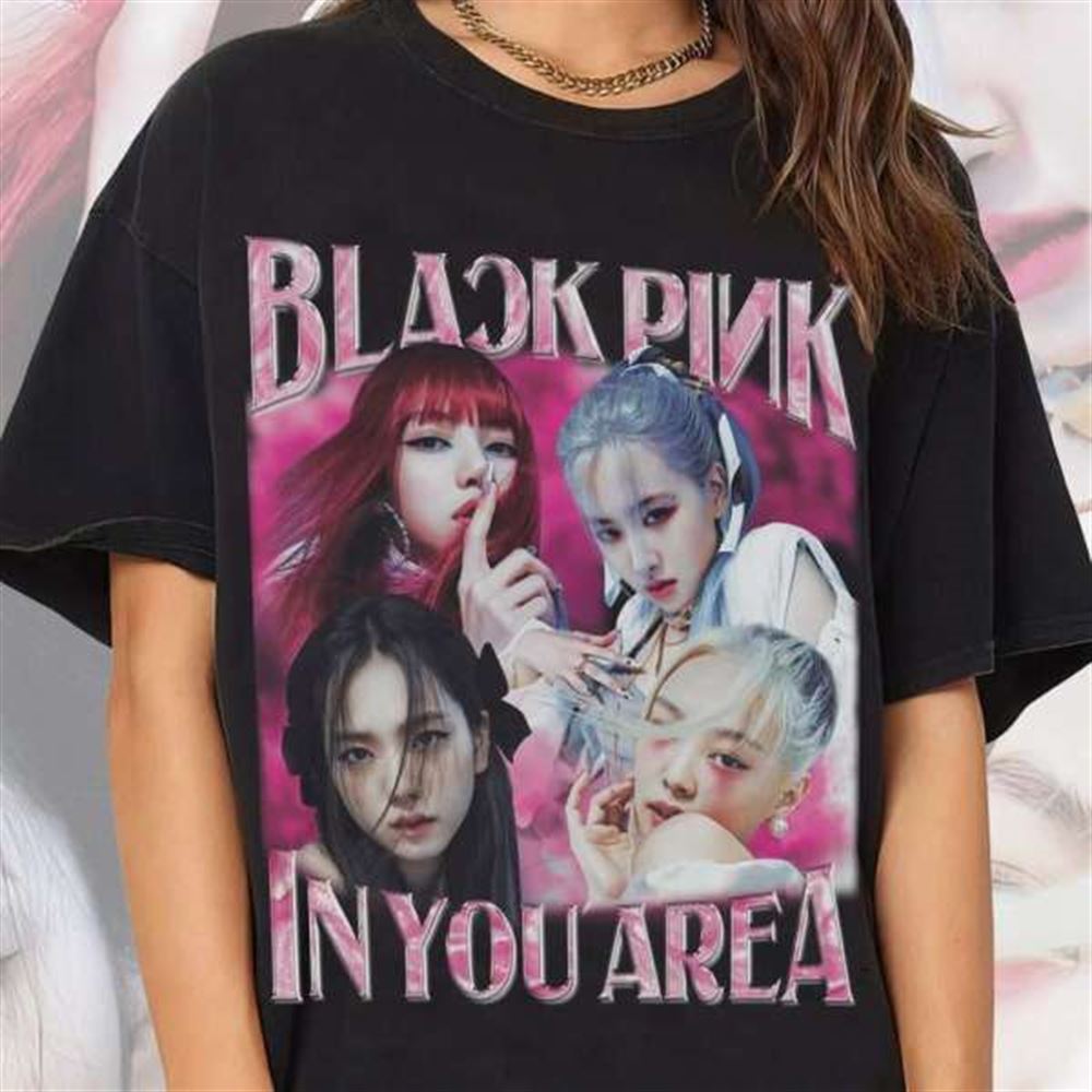 Blackpink T-shirt Kpop Group Girl