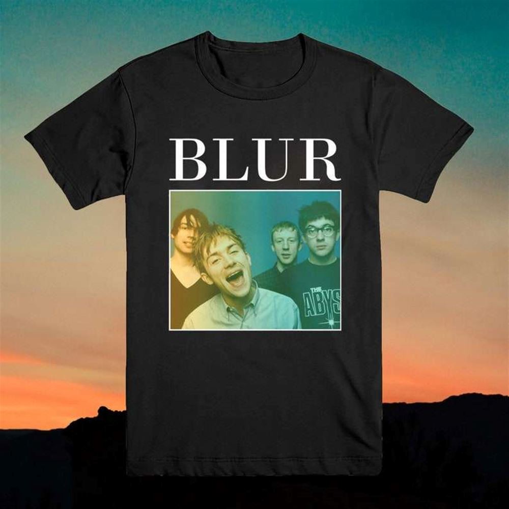 Blur Rock Band Merch T-shirt Music