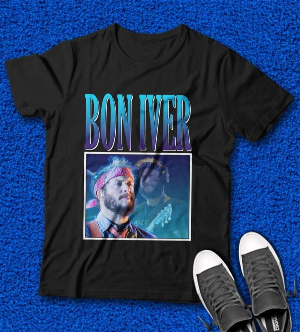 Bon Iver T Shirt Music Band