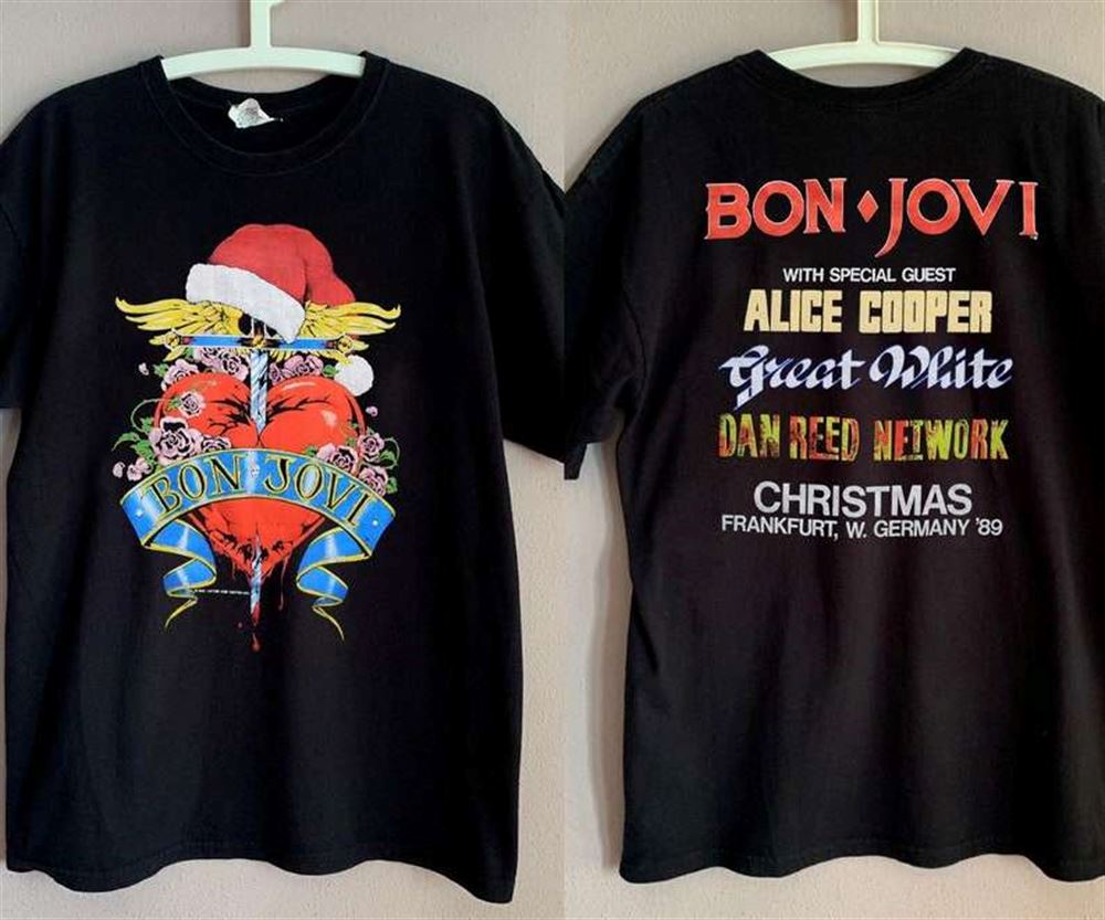 Bon Jovi Christmas In Germany T-shirt