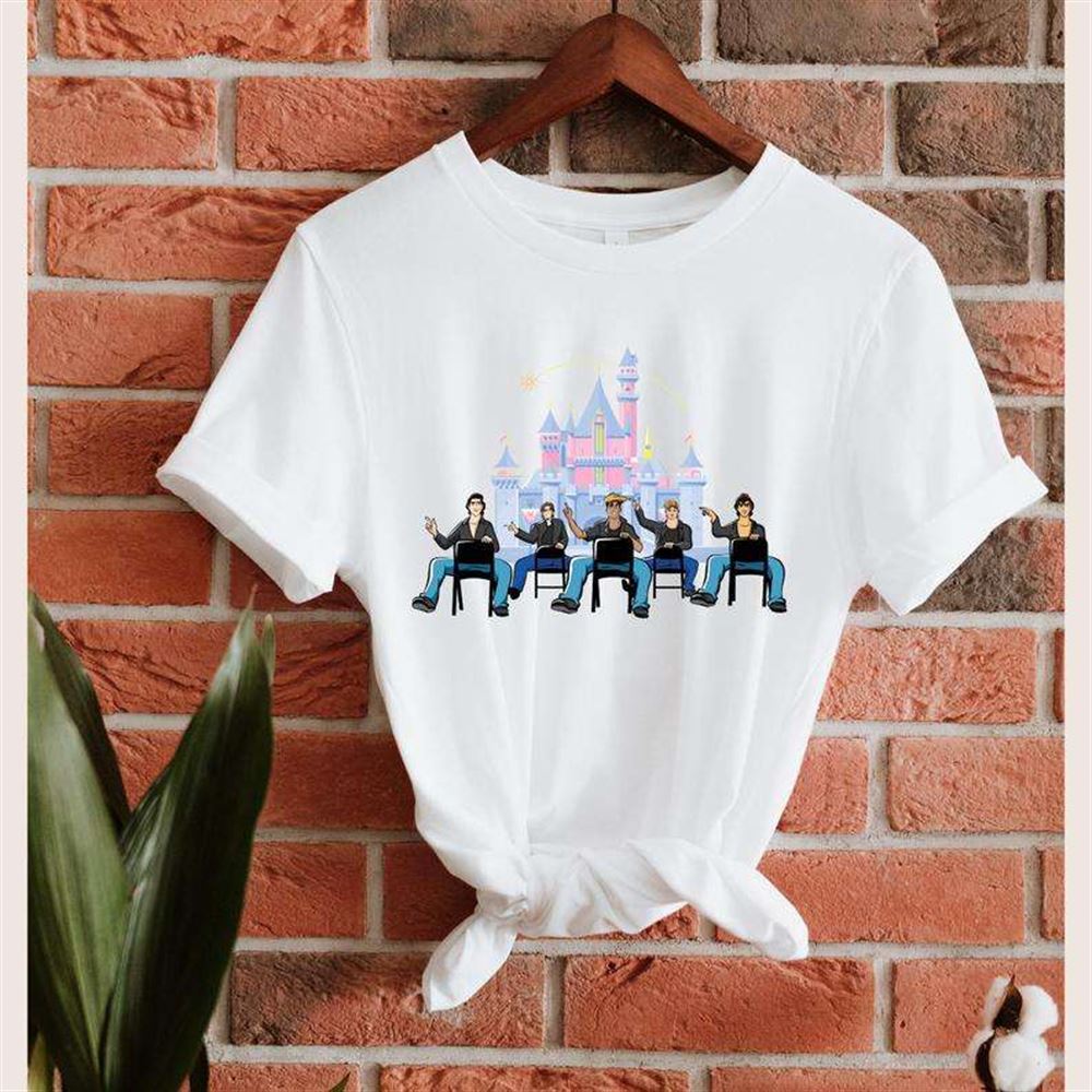 Boy Band Sleeping Beauty Castle Classic Unisex T Shirt