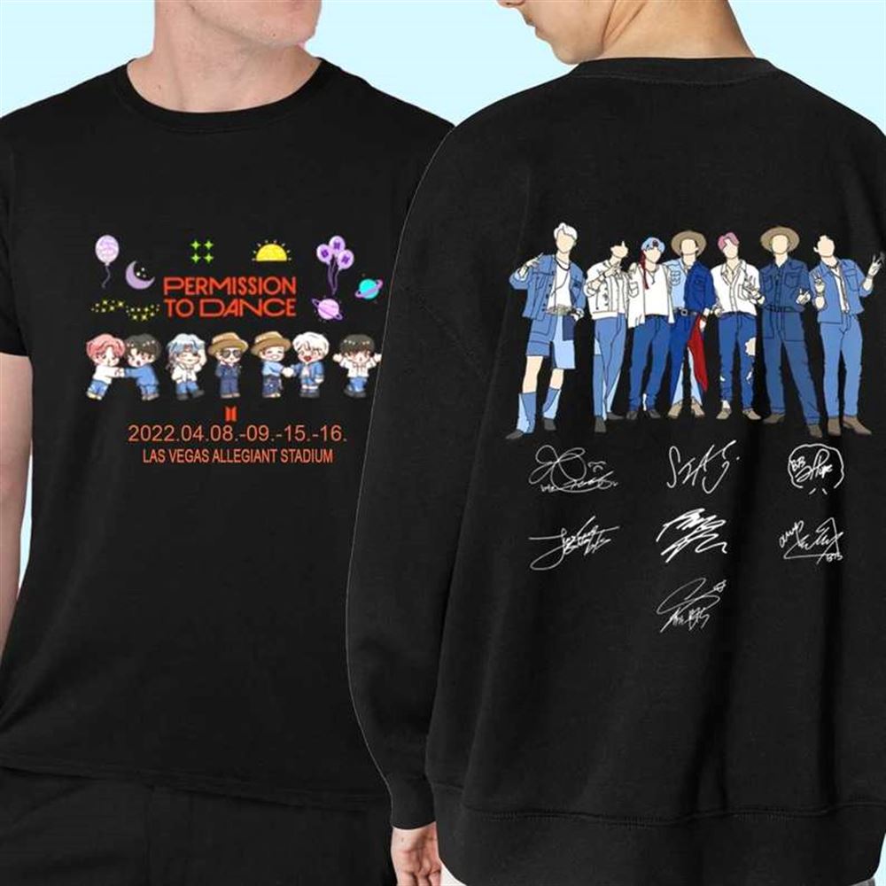 Bts Permission To Dance Las Vegas T-shirt