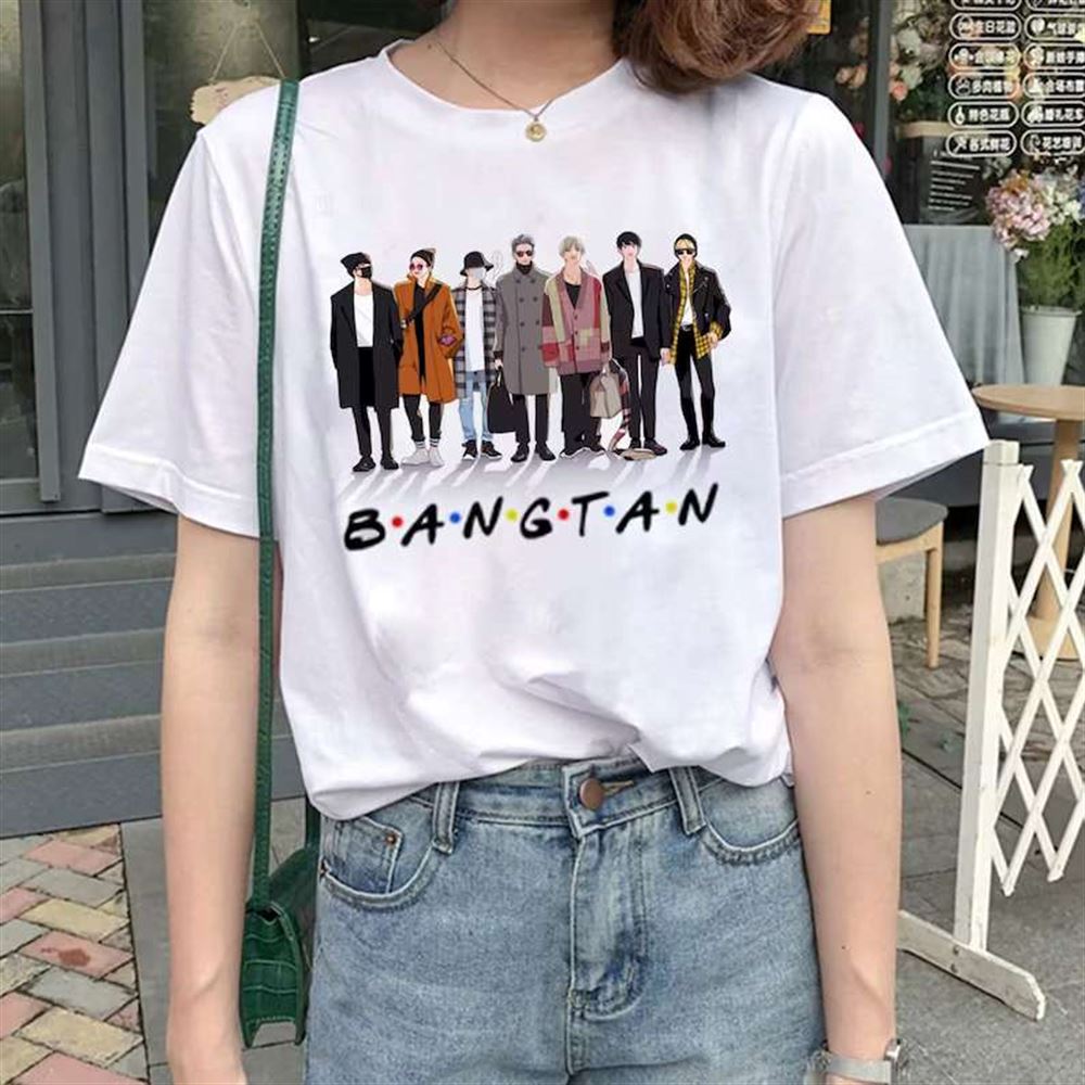 Bts T-shirt Bangtan Boys Group Anime